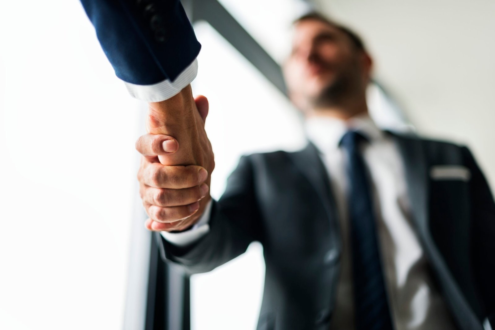 Handshake Business Men Concept Handshake Business Men Concept